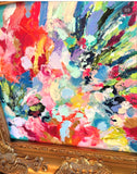 Color Dance" in a 13x17" Frame