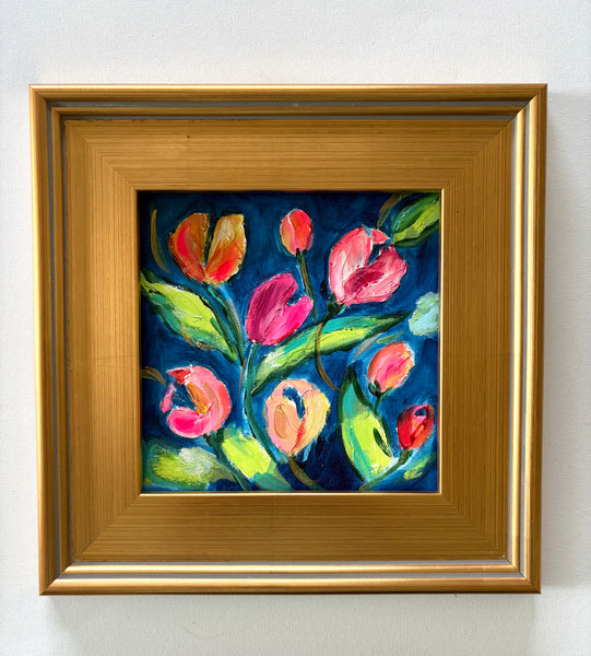 Tulips #2, 12x12"