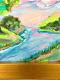 River Bend 13x13"