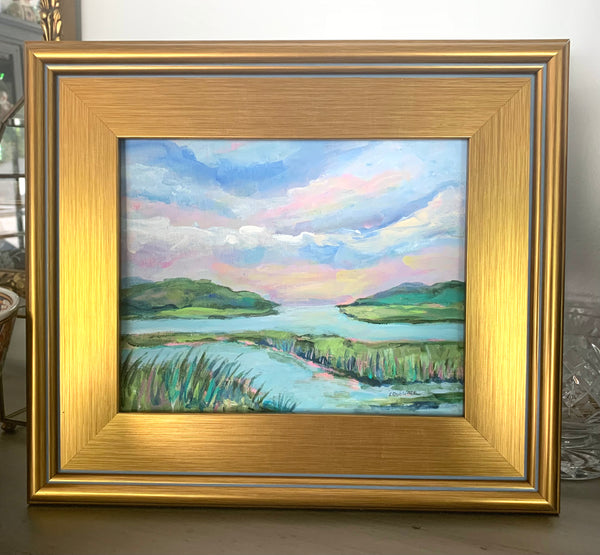 Sun Glow Marsh 13x15"