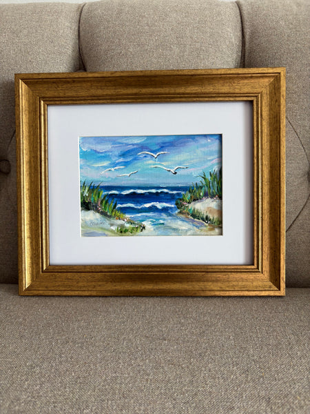 SALE Seascape Framed 8x10"