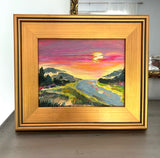 Golden Sunset 13x15"