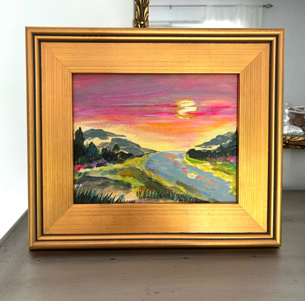 Golden Sunset 13x15"