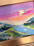 Golden Sunset 13x15"