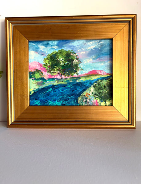 Thick Paint "Riverside"