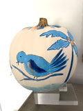 9' Blue Pagoda Pumpkin