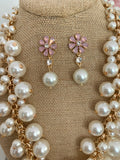 Pearl Cluster Necklace