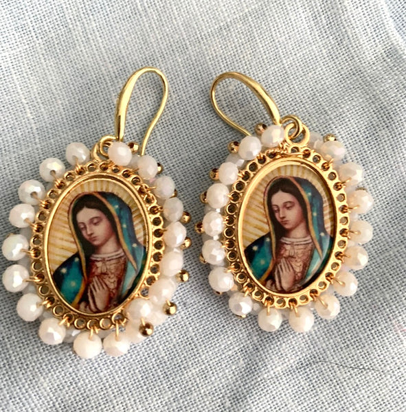 Madonna Pearl Earrings