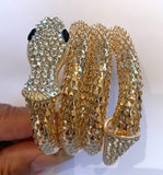 Gold Mesh Snake Bracelet