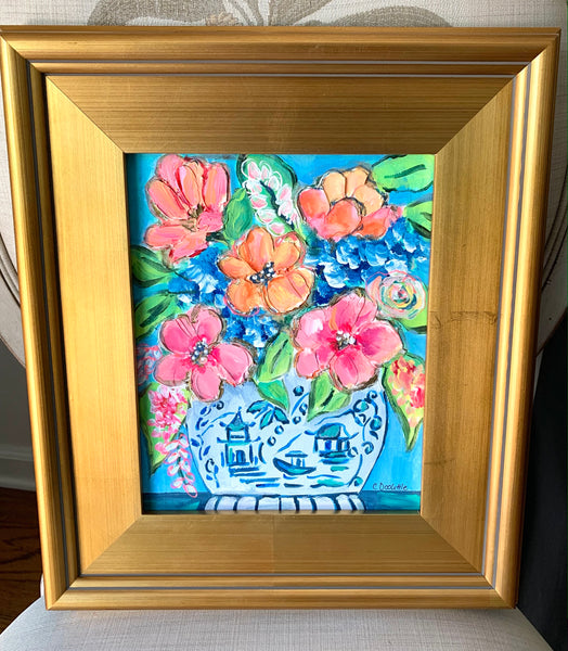 12x15" "Celebration Pagoda Vase"