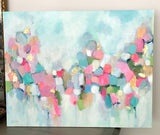 "Light Hearted"  22x28" Abstract