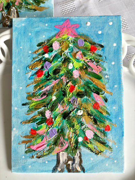 Christmas tree 5x7