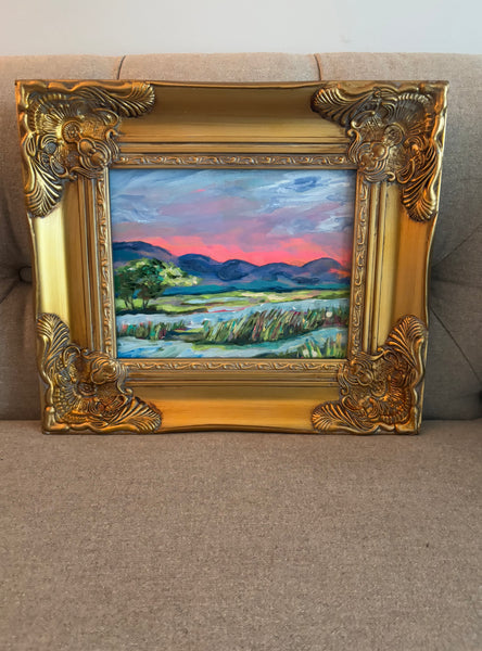 Florescent Sky 13x15"