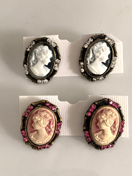 Cameo Earrings