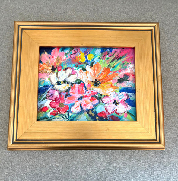 Bright Floral 13x15" frame