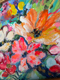 Bright Floral 13x15" frame