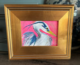 Blue Heron #1 10x13"