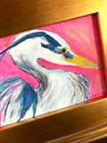 Blue Heron #1 10x13"
