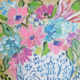 Chinoiserie Floral 8x8