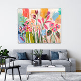 Flower Party 24x30