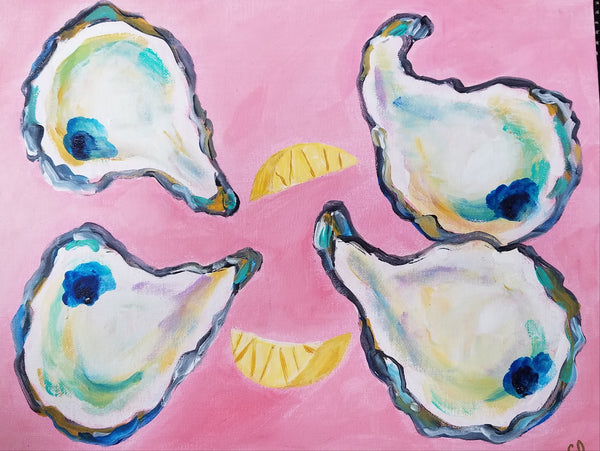 PInk Oysters