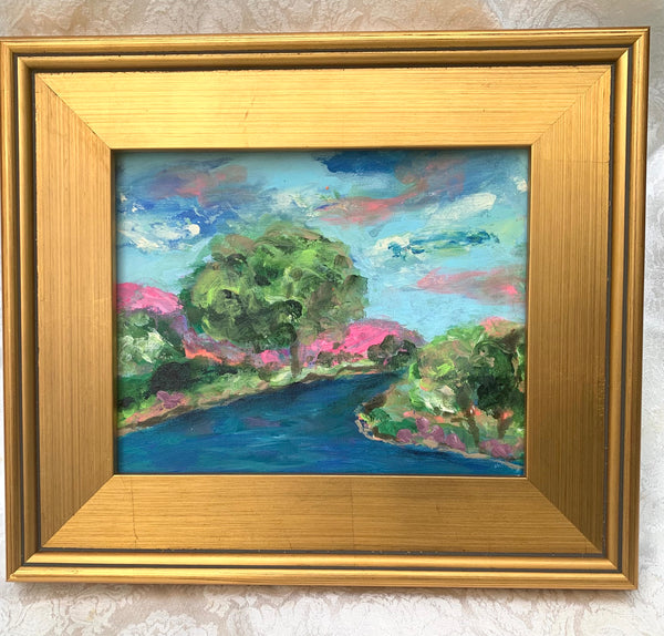 Thick Paint "Stream Side"