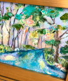SALE Thick Paint "Toward the Trees"
