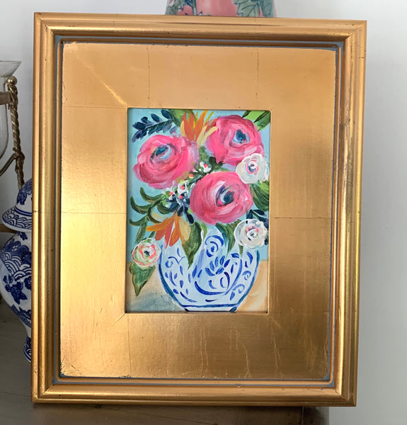 Framed 11x14 Floral