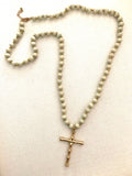 Beaded Cross Necklace