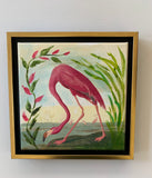 Flamingo 11x11"