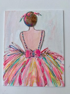 Custom Order 8x10 Ballerina