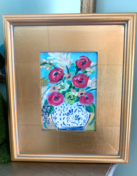 Framed 11x14 Floral