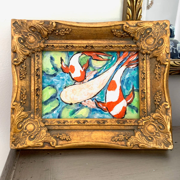 Koi Pond Painting