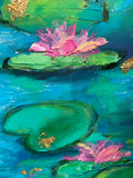 18x24" Lily Pond"