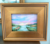 10x12" "Morning Marsh"