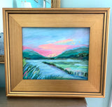 13x15" Framed "At the Edge"