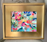 Thick Paint Framed Abstract