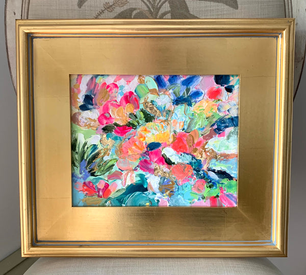 Thick Paint Framed Abstract