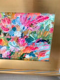 Thick Paint Framed Abstract