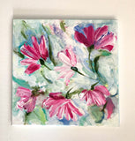 Scattered Flowers 12x12"