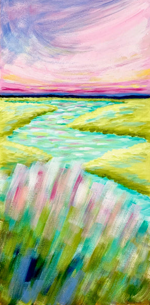 12 x 24 Pink Marsh