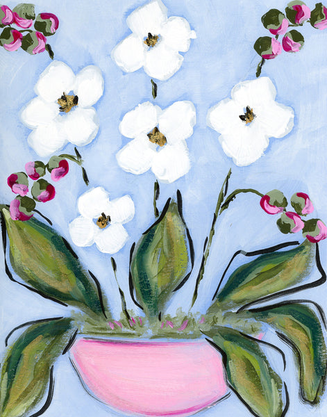 Blue Orchid 1 9 x 12