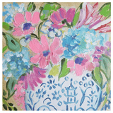 Chinoiserie Floral 8x8