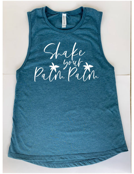 Shake Your Palm Palm Muscle Tank